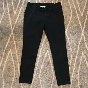 Isabel Maternity Panel Skinny Jeans Black 8